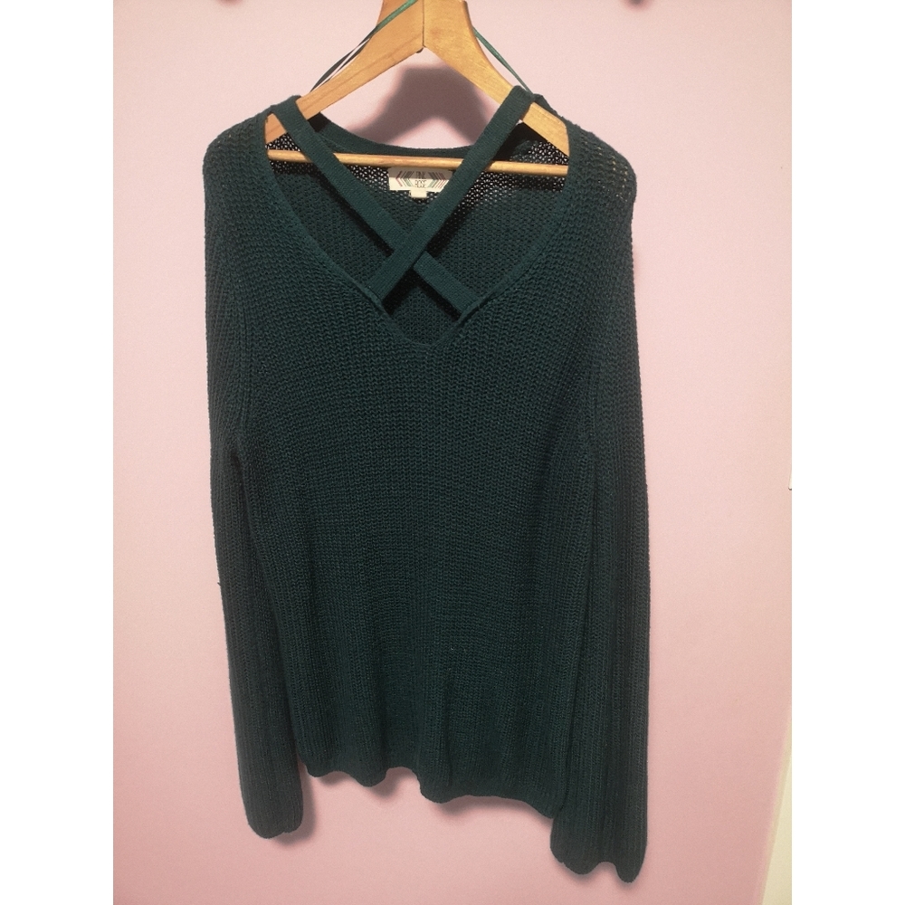 Pink Rose Sweater XL